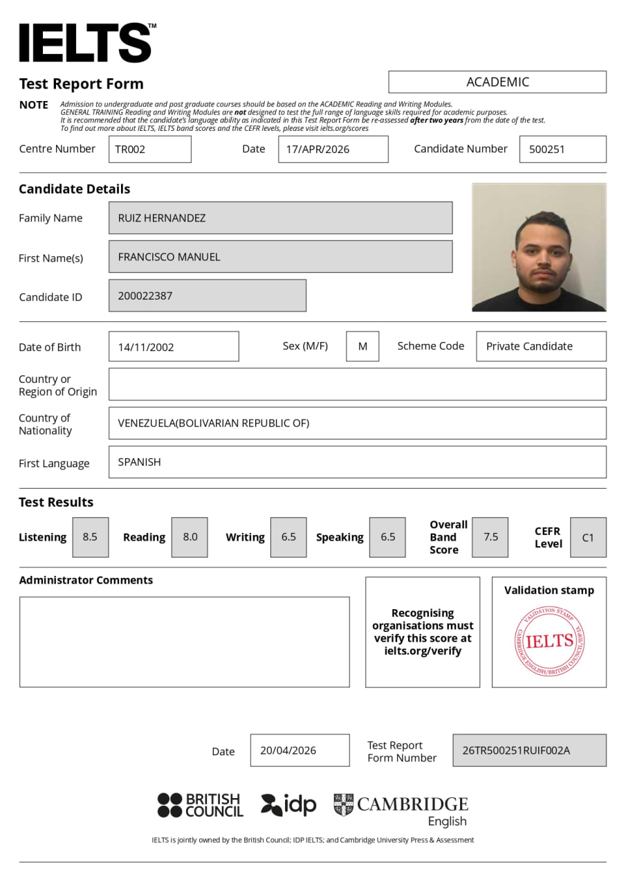 IELTS 1