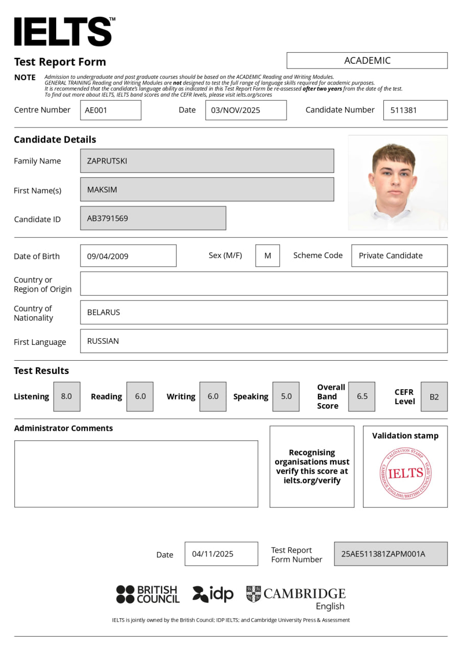 IELTS 4