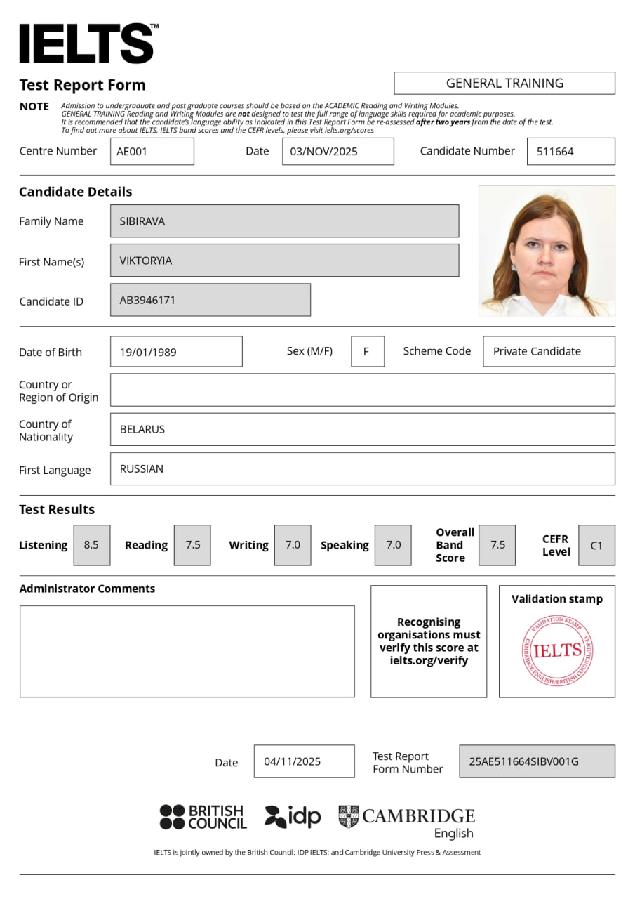 IELTS 5